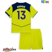 Camiseta Tottenham Hotspur Destiny Udogie #13 Tercera Equipación para niños 2025-26 manga corta (+ pantalones cortos)